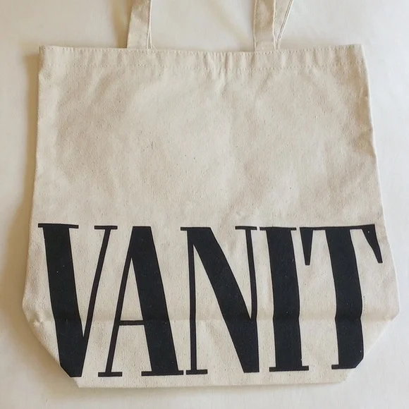 *50off3* 2 Shopping Tote Bags Trader Joe's Mini Burlap Vanity Fair - Picture 5 of 13